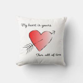 Mein Herz ist dein ganzes Leben Kissen