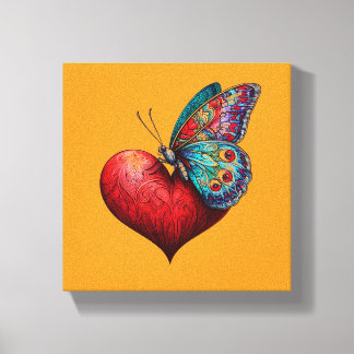 Mein Herz ist deins Leinwanddruck