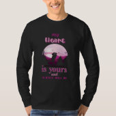 Mein Herz ist deins und wird immer T-Shirt (Vorderseite)