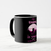 Mein Herz ist deins und wird immer Tasse (Vorderseite Links)