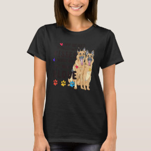 Mein Herz ist erfüllt von Liebe Deutscher Schäferh T-Shirt