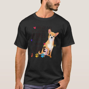 Mein Herz ist gefüllt mit Küssen und Liebe Chihuah T-Shirt