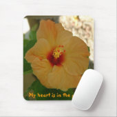 Mein Herz ist im Garten Mousepad (Mit Mouse)