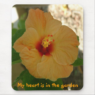 Mein Herz ist im Garten Mousepad