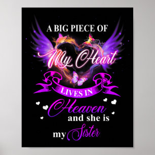 Mein Herz ist im Himmel, meine Schwester für immer Poster