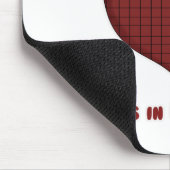 Mein Herz ist in Äthiopien Mousepad (Ecke)