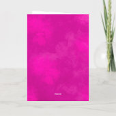 Mein Herz ist voll von Liebe, Valentine Karte (Rückseite)