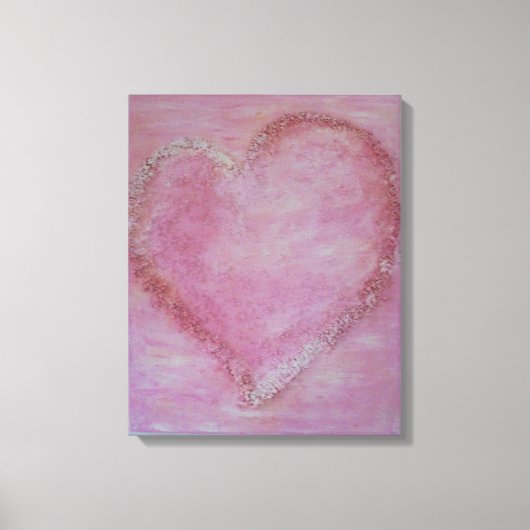 Mein Herz Leinwanddruck (Vorderseite)