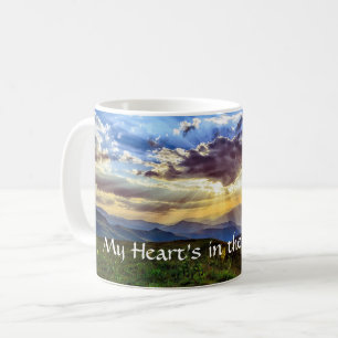 Mein Herz liegt im Hochland Kaffeetasse