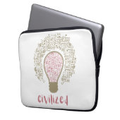 Mein Herz Lumi Classic Civilized Art Design für Mu Laptopschutzhülle (Vorderseite Links)