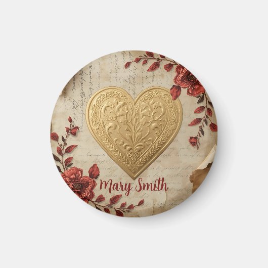 Mein Herz  Magnet (Vorne)