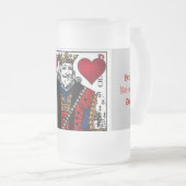 Mein Herz Mattierte Tasse (VorderseiteRechts)