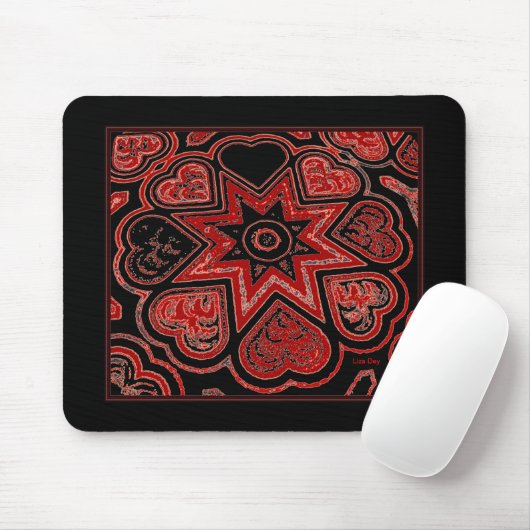 "Mein Herz" Mousepad (Mit Mouse)