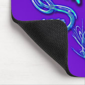 Mein Herz Mousepad (lila) (Ecke)