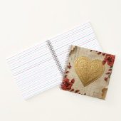 Mein Herz  Notizblock (Innenseite)