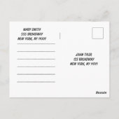 Mein Herz  Postkarte (Rückseite)