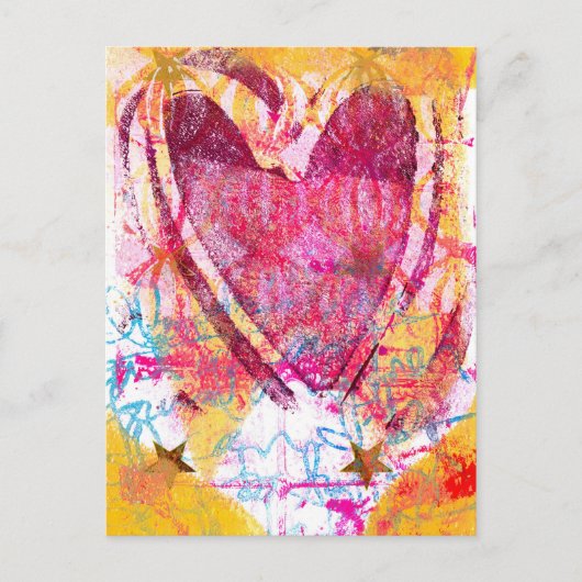 Mein Herz Postkarte (Vorderseite)