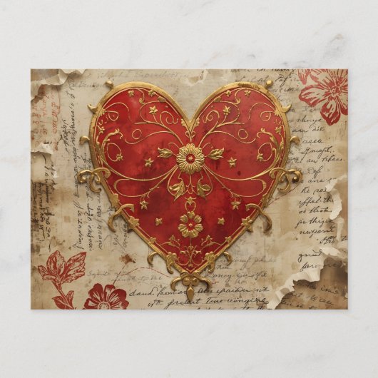 Mein Herz Postkarte (Vorderseite)