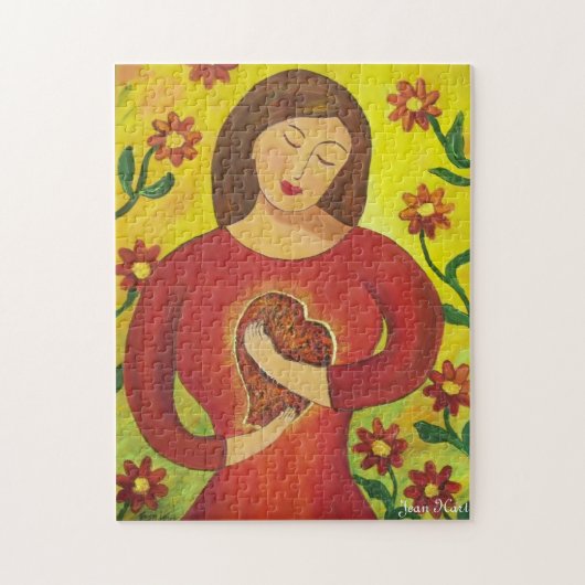 Mein Herz Puzzle (Vertikal)