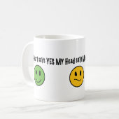 Mein Herz sagt ja… Kaffeetasse (Vorderseite Links)