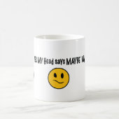 Mein Herz sagt ja… Kaffeetasse (Mittel)