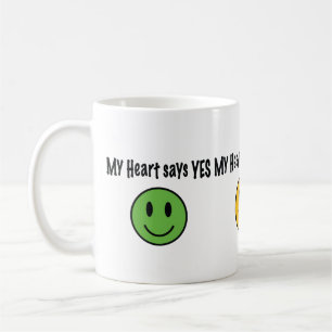 Mein Herz sagt ja… Kaffeetasse