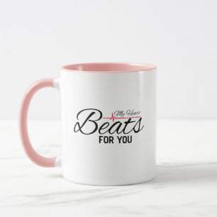 Mein Herz schlägt für Dich Tasse