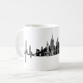 Mein Herz schlägt für die New Yorker Tasse (Vorderseite Links)