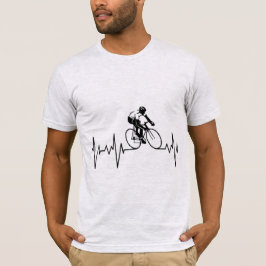 Mein Herz schlägt zum Radfahren T - Shirt