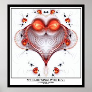 MEIN HERZ SINGT MIT LIEBE POSTER