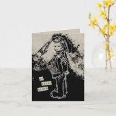 Mein Herz sinkt Beileid sinnibunny Karte (Gelbe Blume)