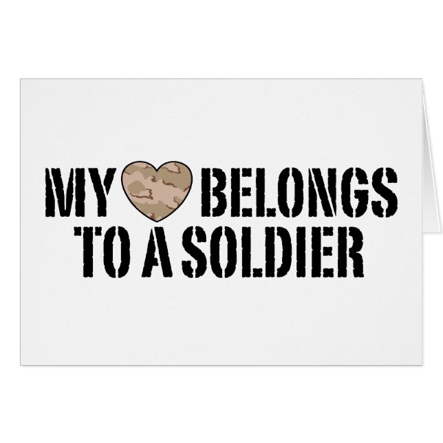 Mein Herz Soldier (Vorderseite (Horizontal))