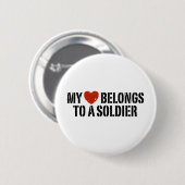 Mein Herz Soldier Button (Vorne & Hinten)