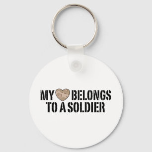 Mein Herz Soldier Schlüsselanhänger