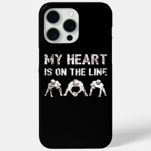 Mein Herz steht auf dem Spiel - Football Lineman I Case-Mate iPhone Hülle
