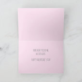 Mein Herz wählte die Karte des benutzerdefinierten (Innenseite)