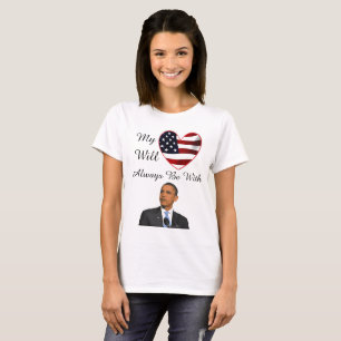 Mein Herz wird immer bei Präsident Obama sein T-Shirt