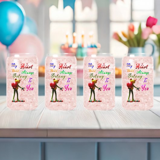 Mein Herz wird immer dir gehören Dosenglas (Insitu (Baby Party))