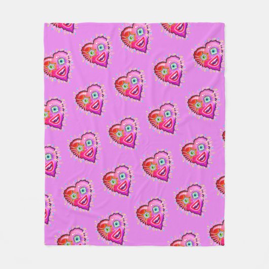 MEIN HERZEN WIRD LANGSAM SCHLIESSEN FLEECEDECKE (Vorderseite)