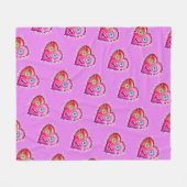 MEIN HERZEN WIRD LANGSAM SCHLIESSEN FLEECEDECKE (Vorderseite (Horizontal))