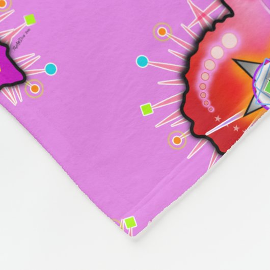 MEIN HERZEN WIRD LANGSAM SCHLIESSEN FLEECEDECKE (Ecke)