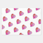 MEIN HERZEN WIRD LANGSAM SCHLIESSEN GESCHENKPAPIER SET (Vorderseite)