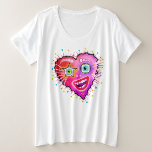 MEIN HERZEN WIRD LANGSAM SCHLIESSEN GROßE GRÖßE T-Shirt (Design vorne)