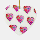 MEIN HERZEN WIRD LANGSAM SCHLIESSEN KERAMIK ORNAMENT (Hinten)