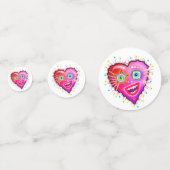 MEIN HERZEN WIRD LANGSAM SCHLIESSEN KONFETTI (Vorderseiten)