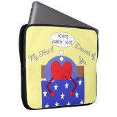 Mein Herztraum von Ihnen: Laptopschutzhülle (Vorne Rechts)