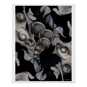 "Mein Himmel des Lebens", glänzendes Poster