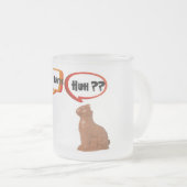 Mein Hintern tut dem lustigen Schlammdesign weh Mattglastasse (VorderseiteRechts)