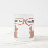 Mein Hintern tut dem lustigen Schlammdesign weh Mattglastasse (Mittel)