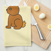 Mein Hintern tut weh! -Was ist? Küchentuch (Viertel Falte)